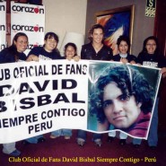 david y su club con pancarta